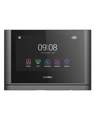 CDV-1024MA (темное серебро) Black Smog. Монитор видеодомофона цветной. Commax в Оренбурге
