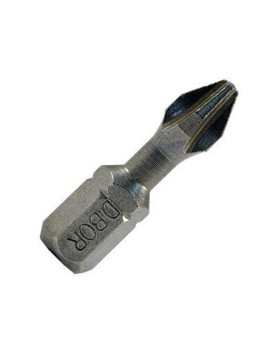 Биты Ph1x25 мм, Torsion, C 6,3 (10шт) (D-T-PH01-025-010). Биты фрезерованные. D.BOR в Оренбурге