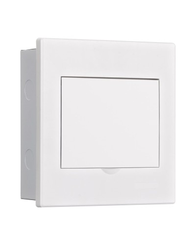 Корпус ЩРВ-М 6 модулей IP41 встраиваемый белая дверь (31101DEK). Корпус пластиковый. DEKraft в Оренбурге