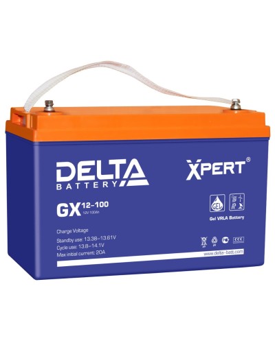 Delta GX 12-100. Аккумулятор герметичный свинцово-кислотный. Delta в Оренбурге