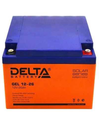 Delta GEL 12-26. Аккумулятор герметичный свинцово-кислотный. Delta в Оренбурге