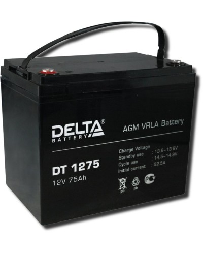 Delta DT 1275. Аккумулятор герметичный свинцово-кислотный. Delta в Оренбурге