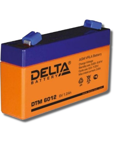Delta DTM 6012. Аккумулятор герметичный свинцово-кислотный. Delta в Оренбурге