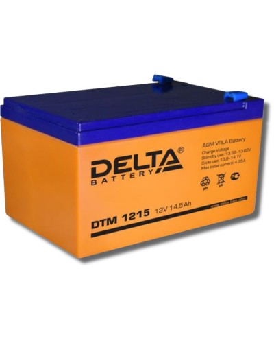 Delta DTM 1215. Аккумулятор герметичный свинцово-кислотный. Delta в Оренбурге