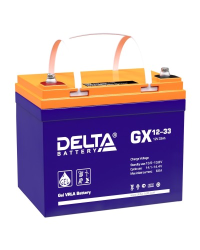 Delta GX 12-33. Аккумулятор герметичный свинцово-кислотный. Delta в Оренбурге