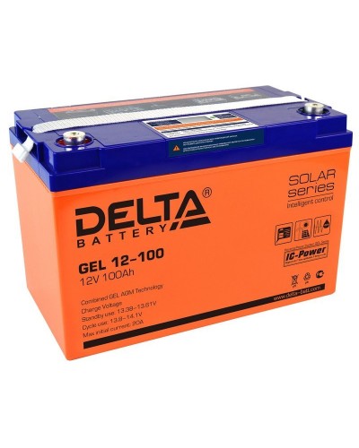 Delta GEL 12-100. Аккумулятор герметичный свинцово-кислотный. Delta в Оренбурге