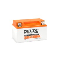 Delta CT 1210.1. Аккумулятор герметичный свинцово-кислотный стартерный. Delta