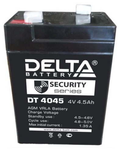 Delta DT 4045 (47мм). Аккумулятор герметичный свинцово-кислотный. Delta в Оренбурге