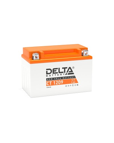 Delta CT 1209. Аккумулятор герметичный свинцово-кислотный стартерный. Delta в Оренбурге