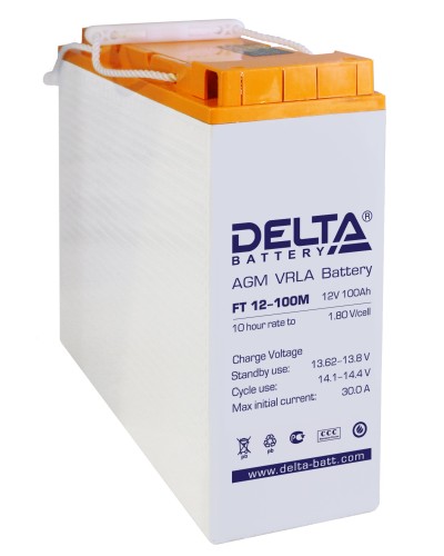 Delta FT 12-100 M. Аккумулятор герметичный свинцово-кислотный. Delta в Оренбурге