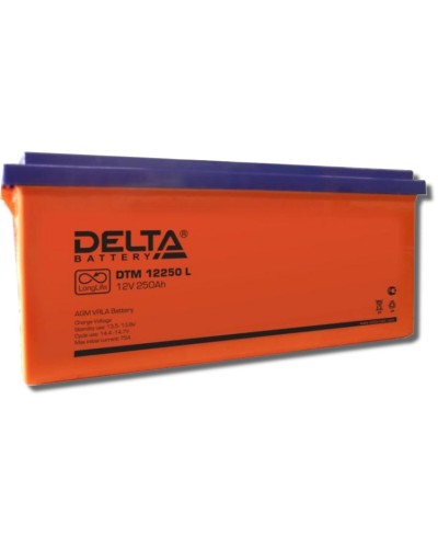 Delta DTM 12250 L. Аккумулятор герметичный свинцово-кислотный. Delta в Оренбурге