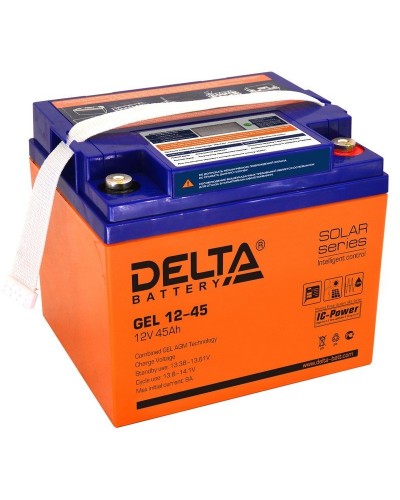 Delta GEL 12-45. Аккумулятор герметичный свинцово-кислотный. Delta в Оренбурге