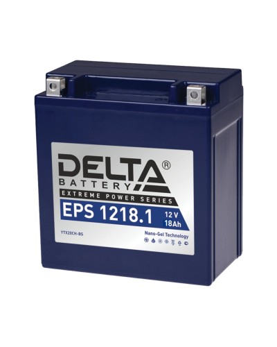 Delta EPS 1218.1. Аккумулятор герметичный свинцово-кислотный стартерный. Delta в Оренбурге
