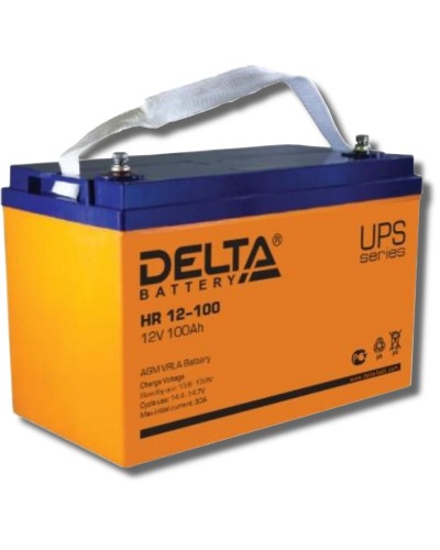 Delta HR 12-100. Аккумулятор герметичный свинцово-кислотный. Delta в Оренбурге