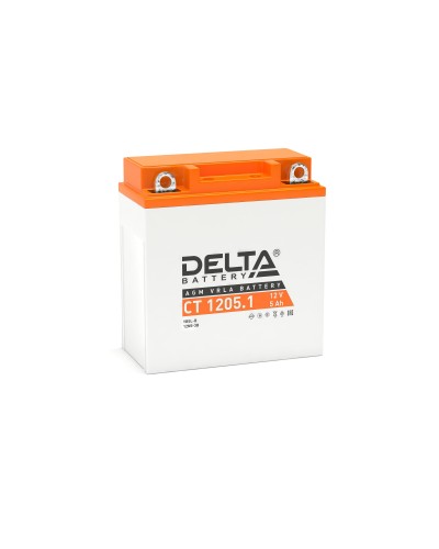 Delta CT 1205.1. Аккумулятор герметичный свинцово-кислотный стартерный. Delta в Оренбурге