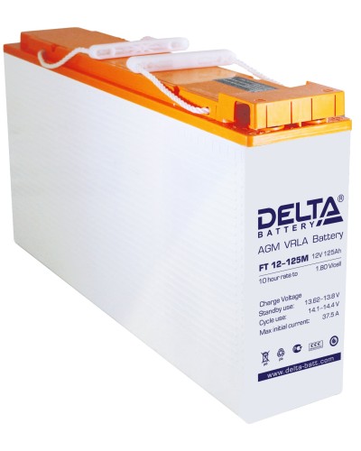Delta FT 12-125 M. Аккумулятор герметичный свинцово-кислотный. Delta в Оренбурге