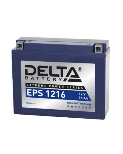 Delta EPS 1216. Аккумулятор герметичный свинцово-кислотный стартерный. Delta в Оренбурге
