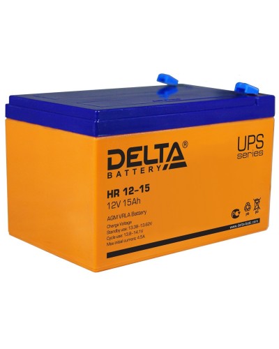Delta HR 12-15. Аккумулятор герметичный свинцово-кислотный. Delta в Оренбурге