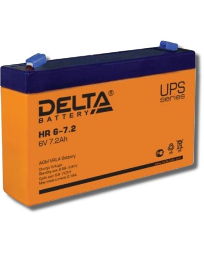 Delta HR 6-7.2. Аккумулятор герметичный свинцово-кислотный. Delta в Оренбурге
