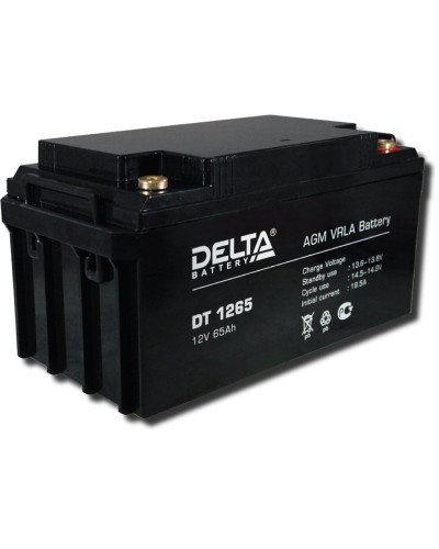 Delta DT 1265. Аккумулятор герметичный свинцово-кислотный. Delta в Оренбурге