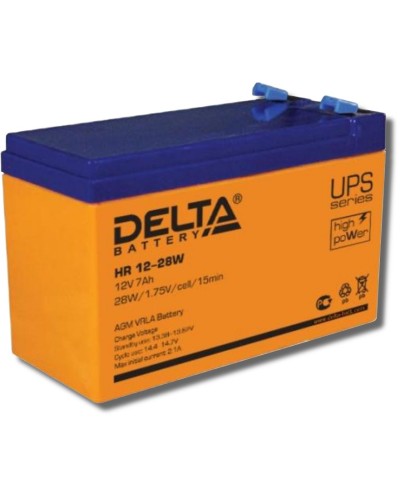 Delta HR 12-28 W. Аккумулятор герметичный свинцово-кислотный. Delta в Оренбурге