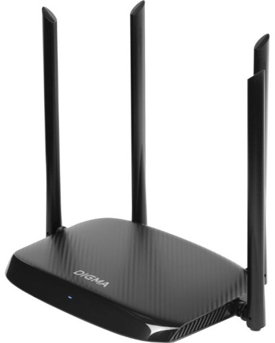 DWR-AC1201 AC1200 10/100BASE-TX черный. Роутер беспроводной. Digma в Оренбурге