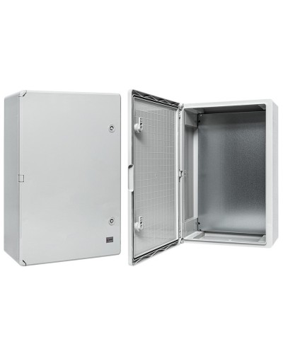 Бокс пластиковый с монтажной платой 600х400х200 IP65 PROxima (PB65MP008). Бокс пластиковый антивандальный. EKF в Оренбурге