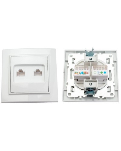 Минск Розетка RJ-45+Phone СП (ERK00-135-10). Розетка RJ-45+Phone СП. EKF в Оренбурге