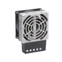 Обогреватель на DIN-рейку с вентилятором 200Вт 230В IP20 (heater-vent-q-200-20). Обогреватель на DIN-рейку. EKF