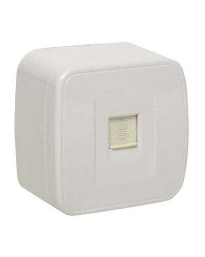 Минск Розетка RJ-45 1-местная ОП 1А (EGK01-035-10). Розетка RJ-45 1-местная ОП 1А. EKF в Оренбурге