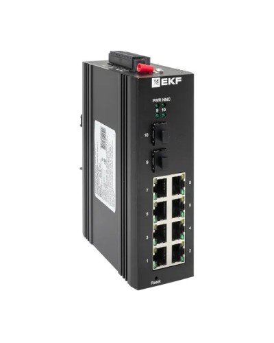 TSX-ML2-2GX/SFP-8GT. Промышленный управляемый коммутатор. EKF в Оренбурге