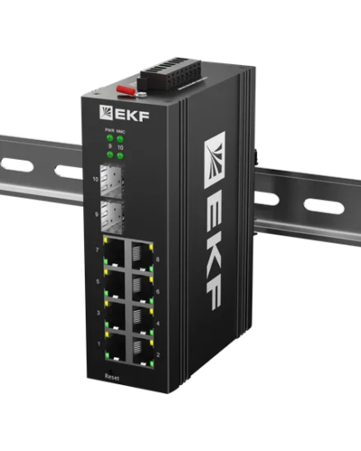 TSX-ML2-2GH/SFP-8GT. Промышленный управляемый коммутатор. EKF в Оренбурге
