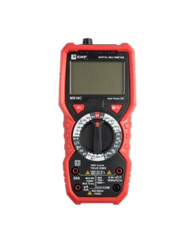 Мультиметр цифровой MS18C Expert (In-180701-pm18C). Мультиметр цифровой. EKF в Оренбурге