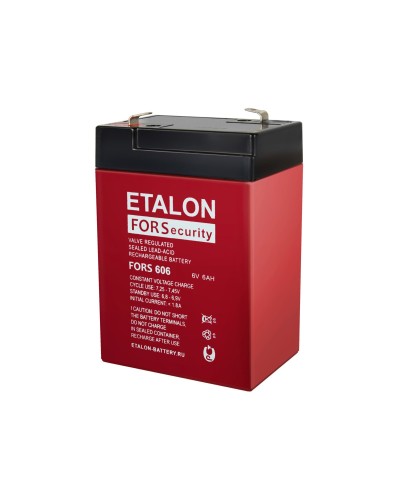 ETALON FORS 606. Аккумулятор герметичный свинцово-кислотный. ETALON в Оренбурге