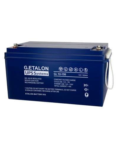 G.ETALON GL 12-150. Аккумулятор герметичный свинцово-кислотный. ETALON в Оренбурге