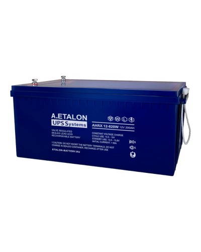 A.ETALON AHRX 12-820W (120). Аккумулятор герметичный свинцово-кислотный. ETALON в Оренбурге