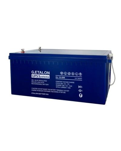 G.ETALON GL 12-200. Аккумулятор герметичный свинцово-кислотный. ETALON в Оренбурге