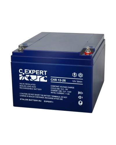 C.EXPERT CHR 12-26. Аккумулятор герметичный свинцово-кислотный. EXPERT в Оренбурге