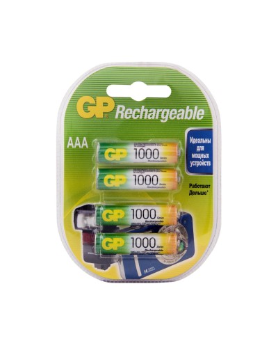 GP 100AAAHC AAA (GP 100AAAHC-2DECRC4), упак. 4 шт.. Перезаряжаемые аккумуляторы. GP Batteries в Оренбурге