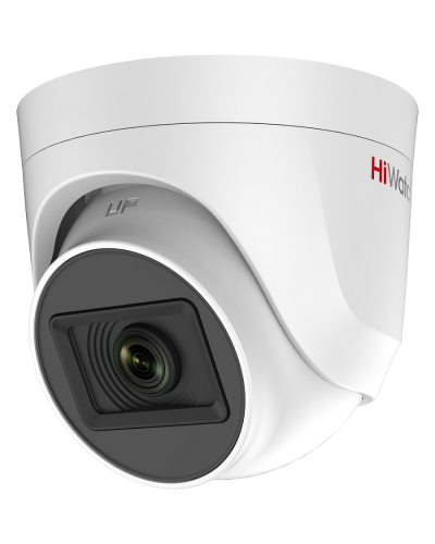 HDC-T020-P(B)(2.8mm). Бюджетная видеокамера мультиформатная купольная. HiWatch Ecoline в Оренбурге