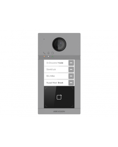 DS-KV8413-WME1(C)/Flush. Вызывная панель IP-домофона. Hikvision в Оренбурге