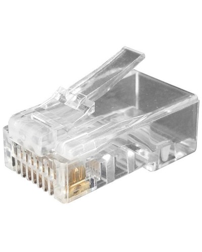 PLUG-8P8C-U-C6-100 (100 шт). Разъем RJ-45. Hyperline в Оренбурге