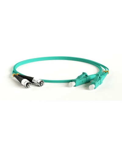 FC-D2-503-FC/PR-LC/PR-H-1M-LSZH-AQ. Патч-корд волоконно-оптический многомодовый. Hyperline в Оренбурге