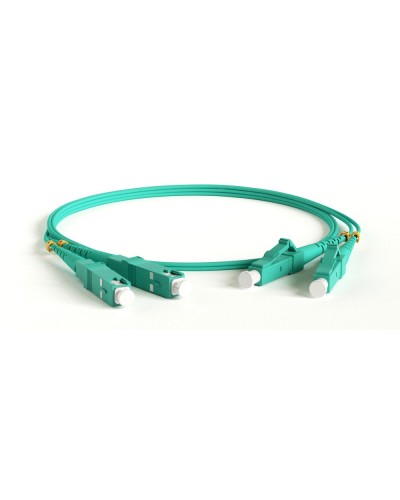 FC-D2-503-LC/PR-SC/PR-H-10M-LSZH-AQ. Патч-корд волоконно-оптический многомодовый. Hyperline в Оренбурге