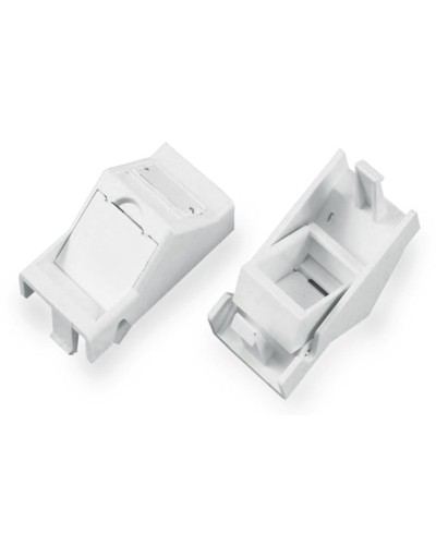 SIP2A-1K-M45-22.5. Вставка угловая 45x22.5 (аналог Mosaic) для 1 модуля формата Keystone Jack. Hyperline в Оренбурге