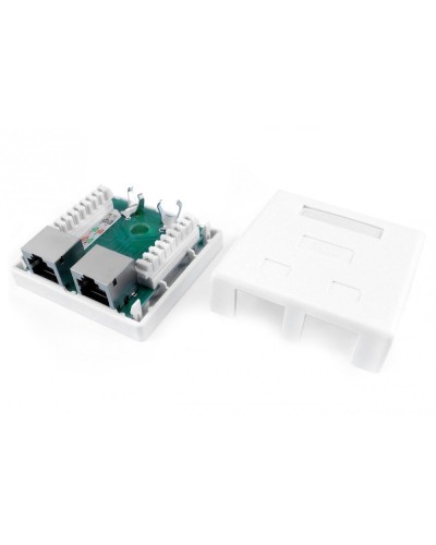 SB1-2-8P8C-C6-SH-WH. Розетка RJ-45. Hyperline в Оренбурге