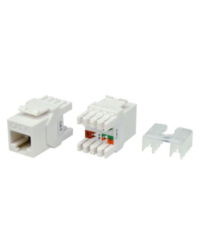 KJ8-8P8C-C6-180-WH. Вставка Keystone Jack RJ-45. Hyperline в Оренбурге