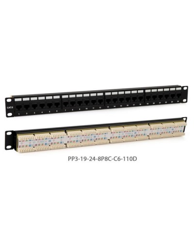 PP3-19-24-8P8C-C5E-110D. Патч-панель 19. Hyperline в Оренбурге