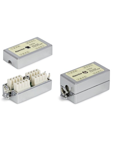 CA-IDC-C5e-SH-F-WH. Проходной адаптер экранированный. Hyperline в Оренбурге
