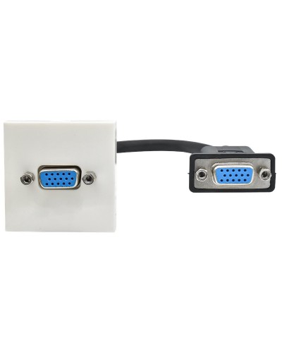Розетка VGA M/M PRIMER РКМ-10-20-П белый IEK(PR-KK40D-RV-0-1-K01). Розетка. IEK в Оренбурге